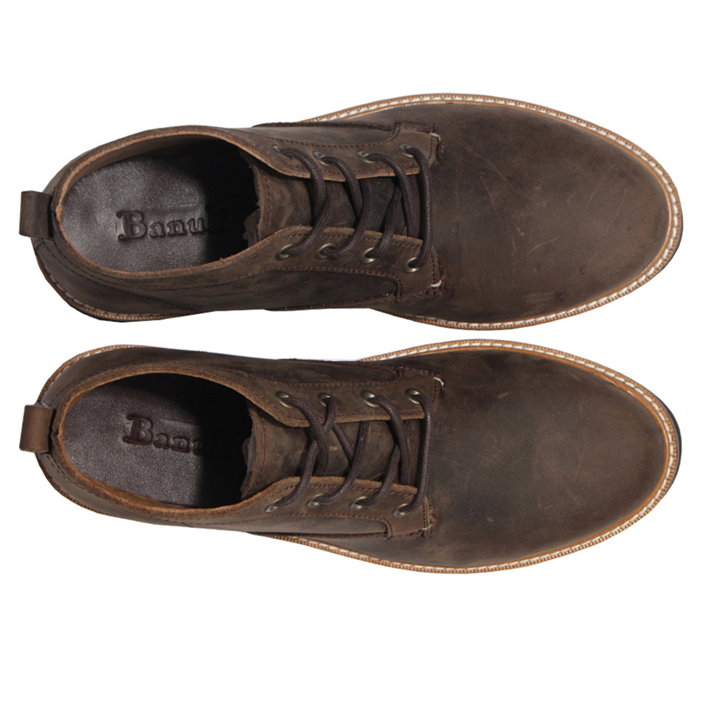 Giày Bốt Cổ Lửng Banuli Nam Chukka Boots B3CK1C0