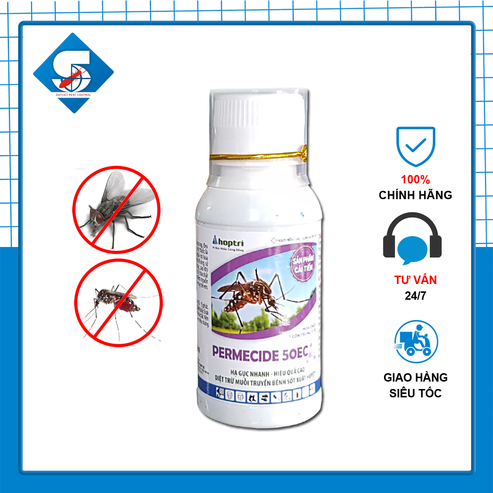 [XẢ KHO] hóa chất diệt côn trùng Permecide 50EC chai 50ml
