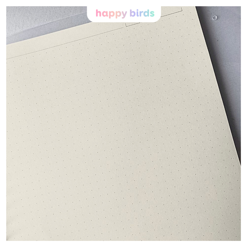 Ruột sổ còng Klong A5 6 lỗ caro kẻ ngang chấm dot chất dày 120gsm refill giấy sổ còng sổ lò xo ruột a5 thay thế ghi chép