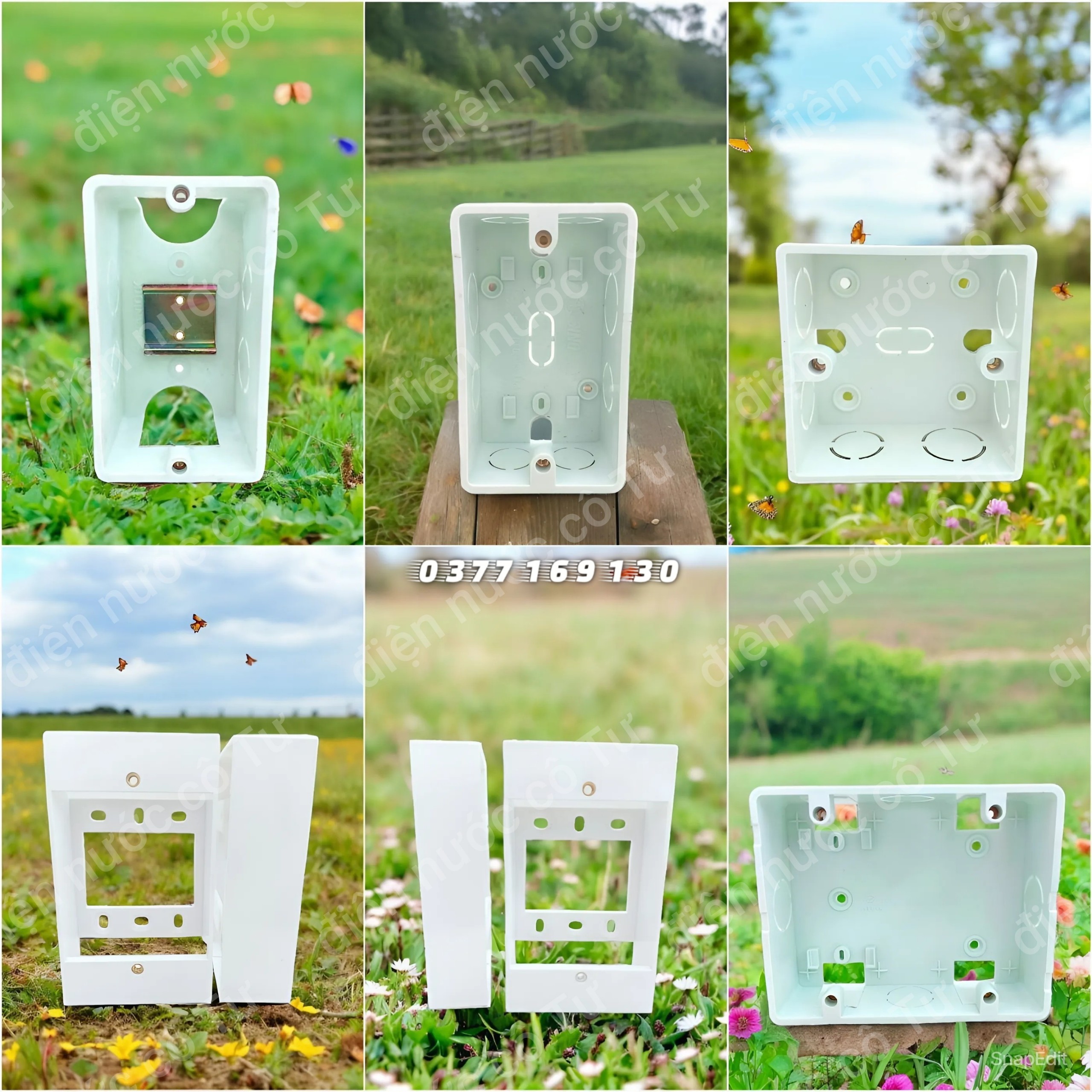 Ổ cắm điện 2 lỗ đôi 2 chấu 16A Sino Vanlock