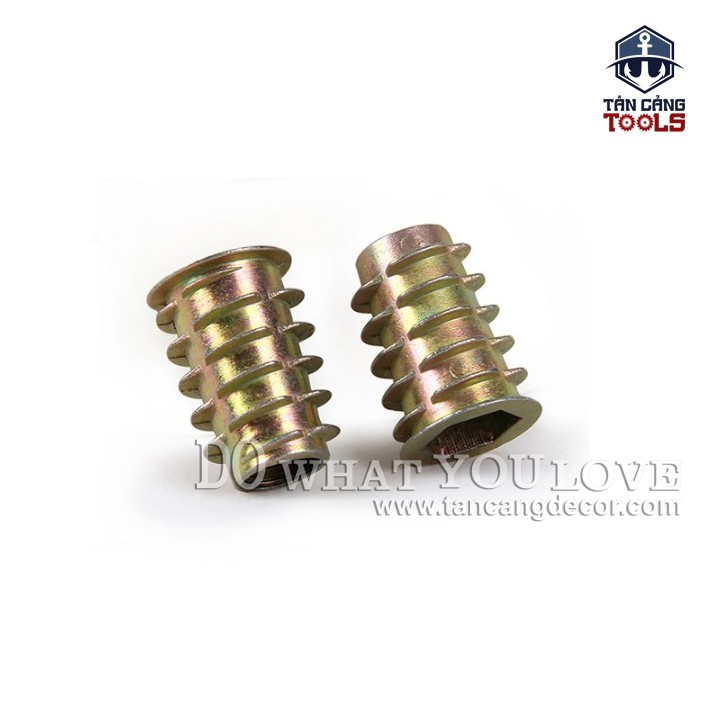 100 cái Ốc Cấy Ren M8 x 20 mm Có Vành