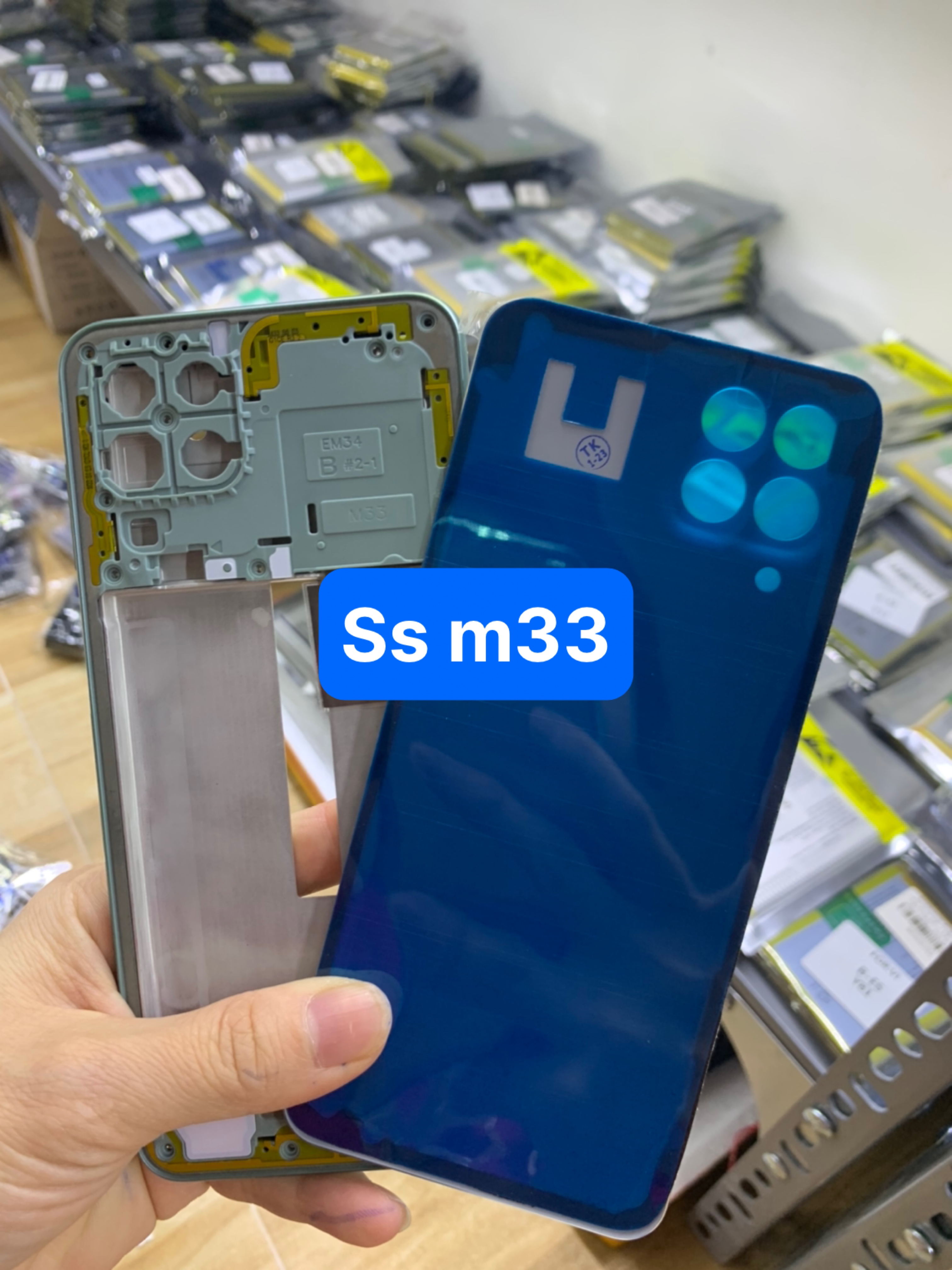 Samsung M33-New Shell set for Zin new cases