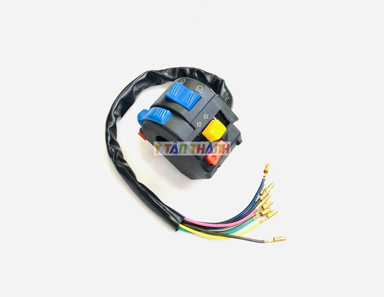 Cùm Công Tắc Fz Nút Xanh