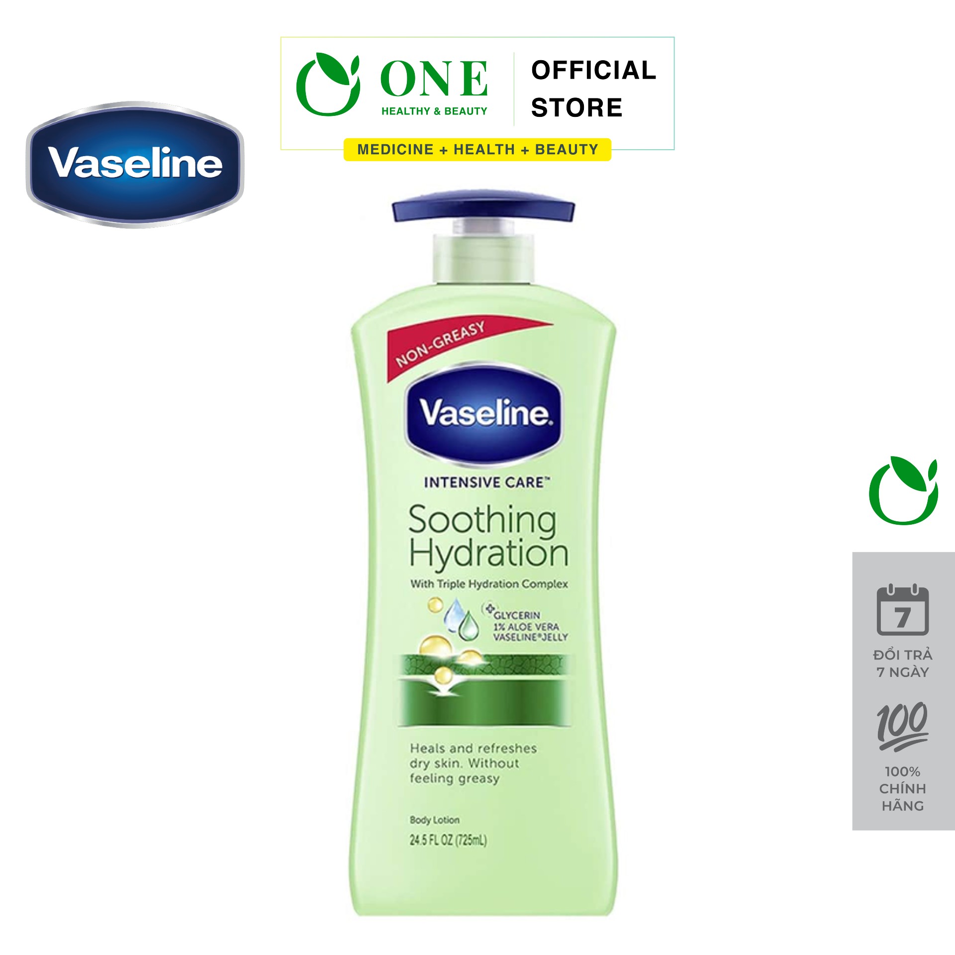 Sữa Dưỡng Thể Vaseline Body Lotion 725ml