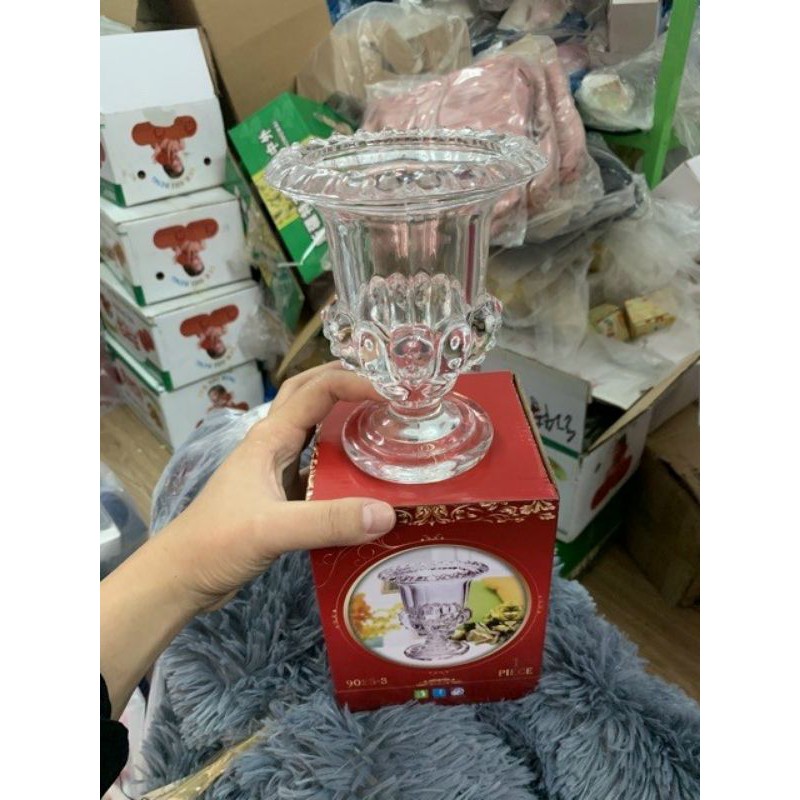 Ly cắm phật thủ bằng thuỷ tinh cao cấp