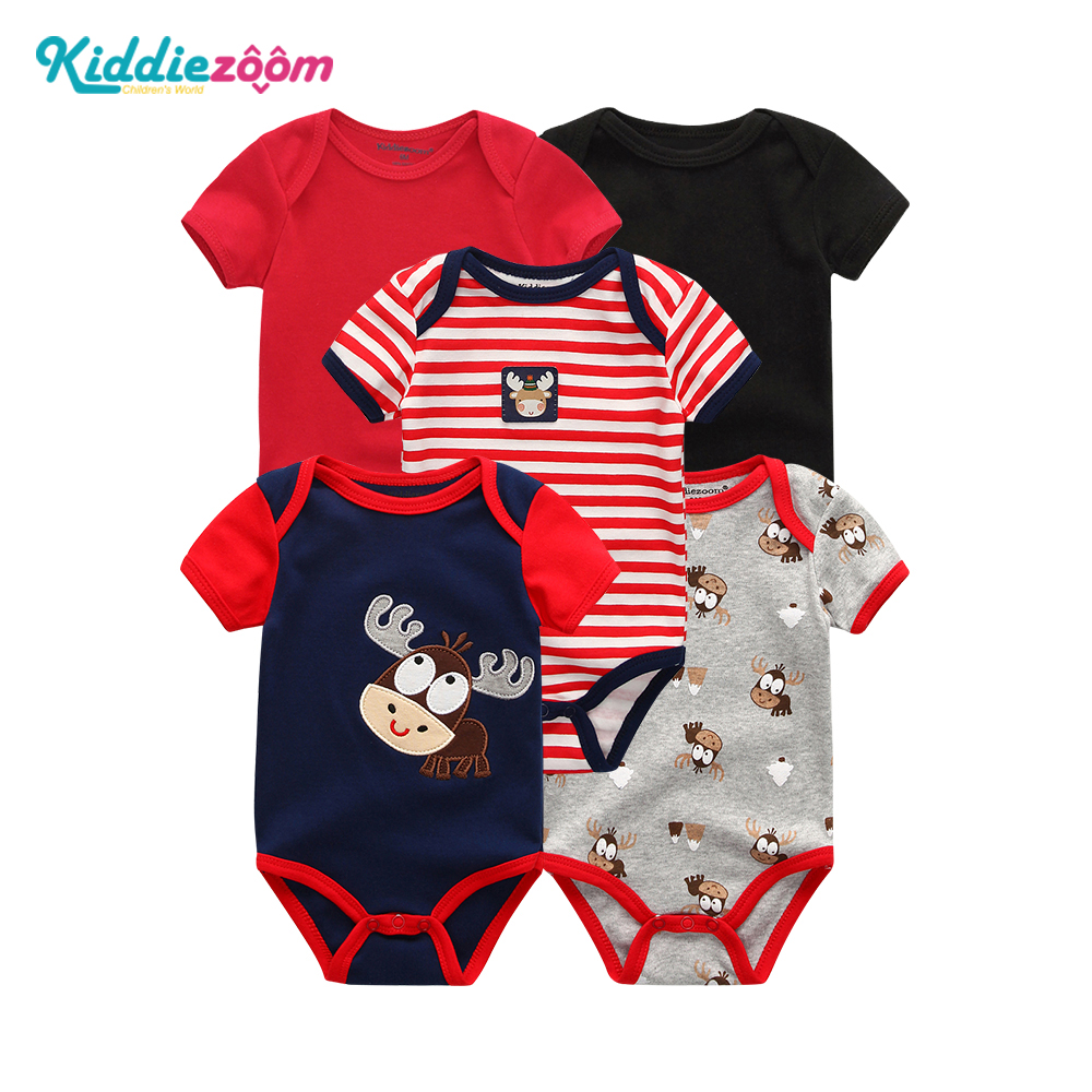 Kiddiezoom 5PCS baby romper fashion clothes