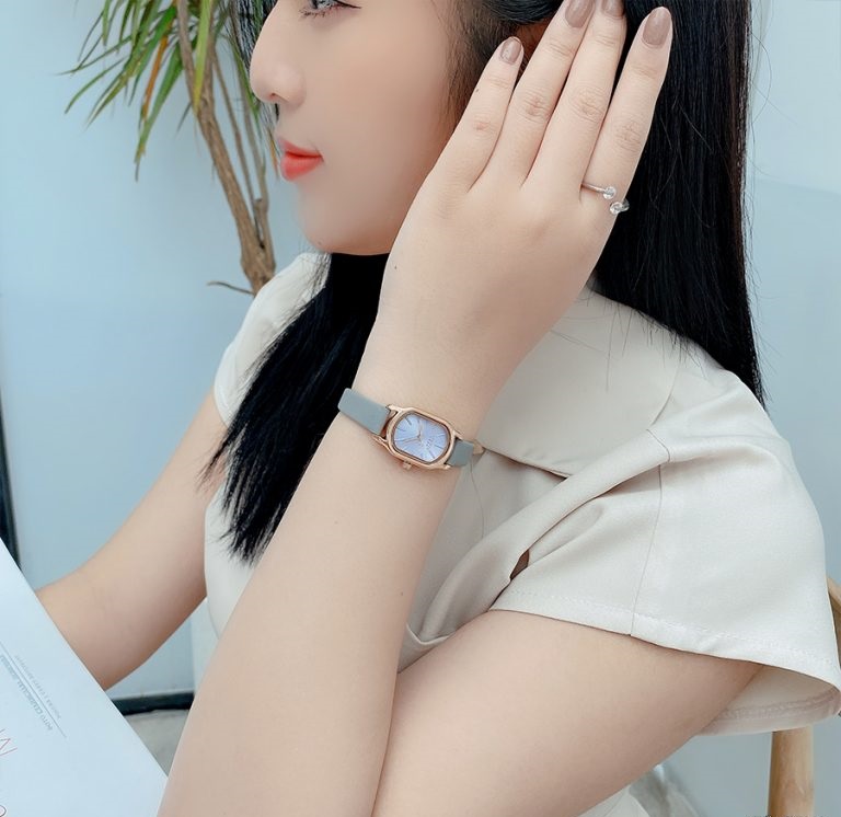 Đồng hồ nữ Julius Hàn Quốc JA-1112 dây da