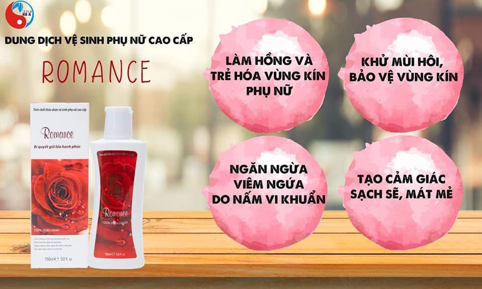 Dung dịch vệ sinh cao cấp ROMANCE (se khít, hồng hào)