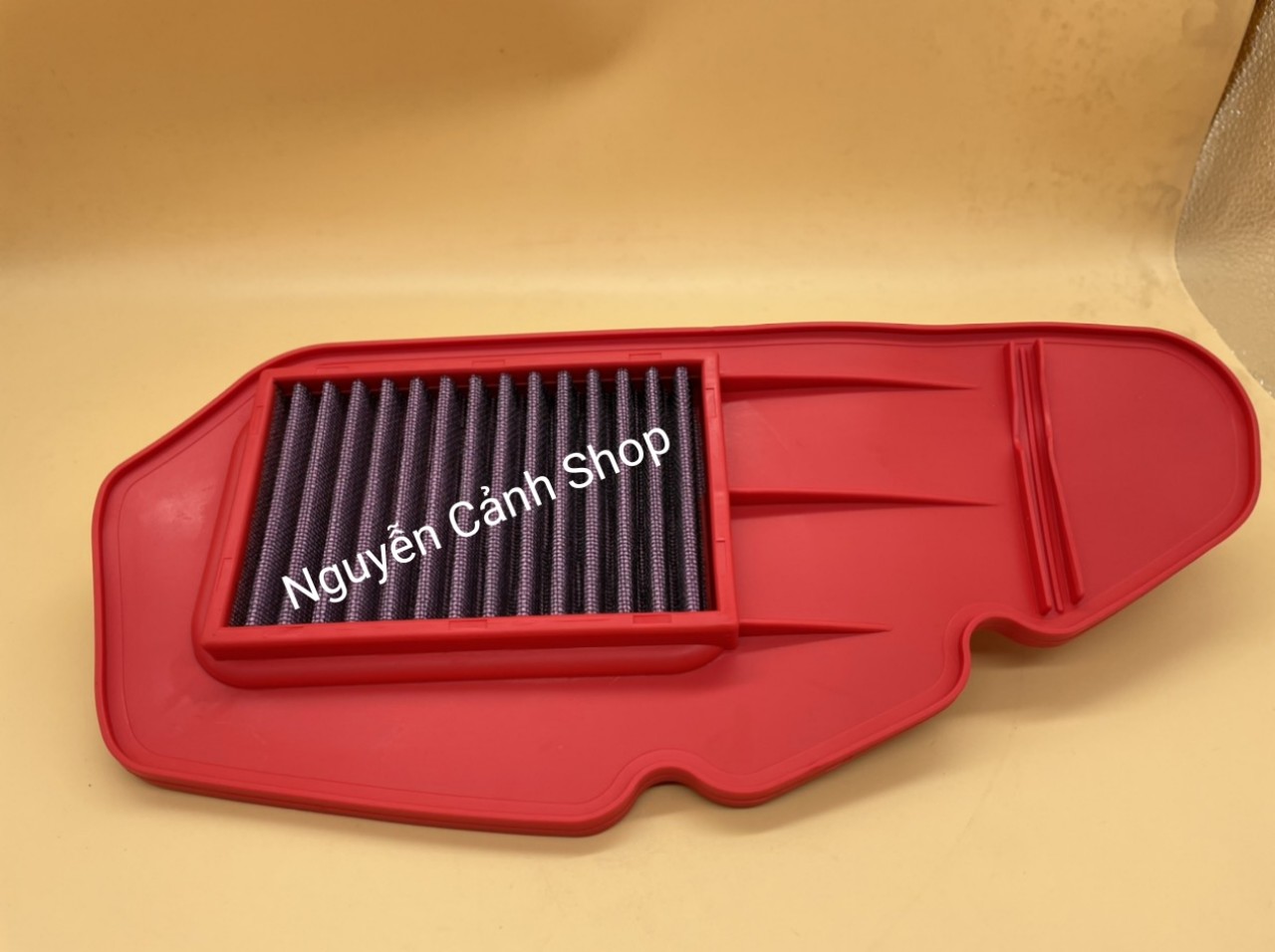 [HCM]lọc gió xe click thái vario màu đỏ