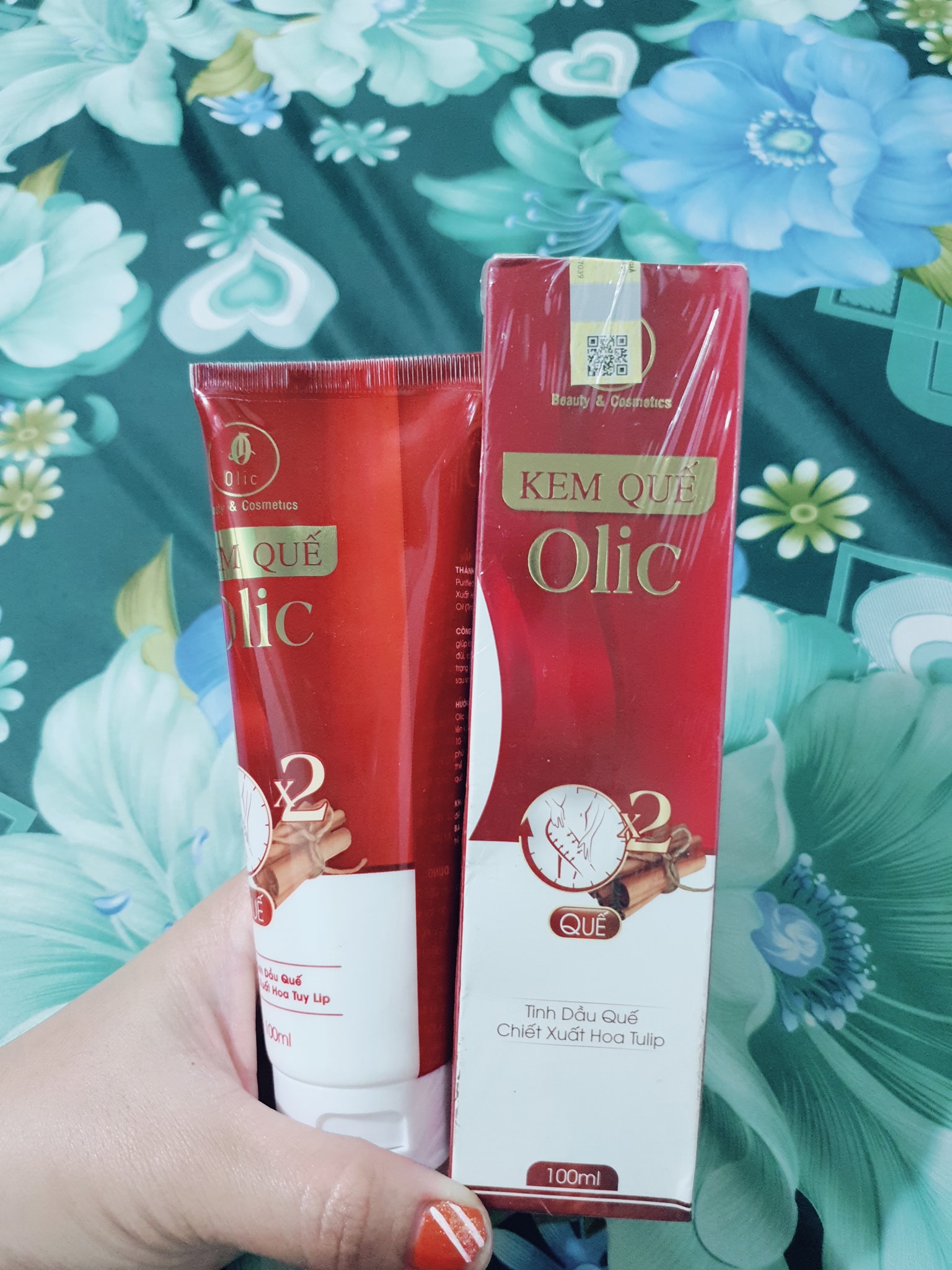 KEM QUẾ TAN MỠ OLIC tan mỡ lạnh