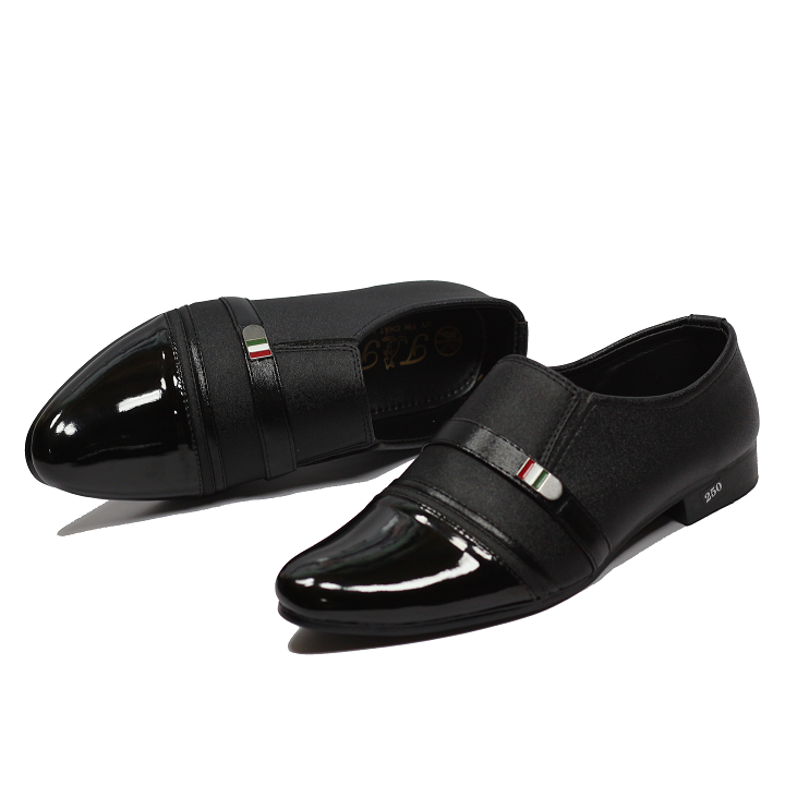 [HCM](HÀNG HỘP) Giày tây nam công sở da nhám mũi bóng (HC55)