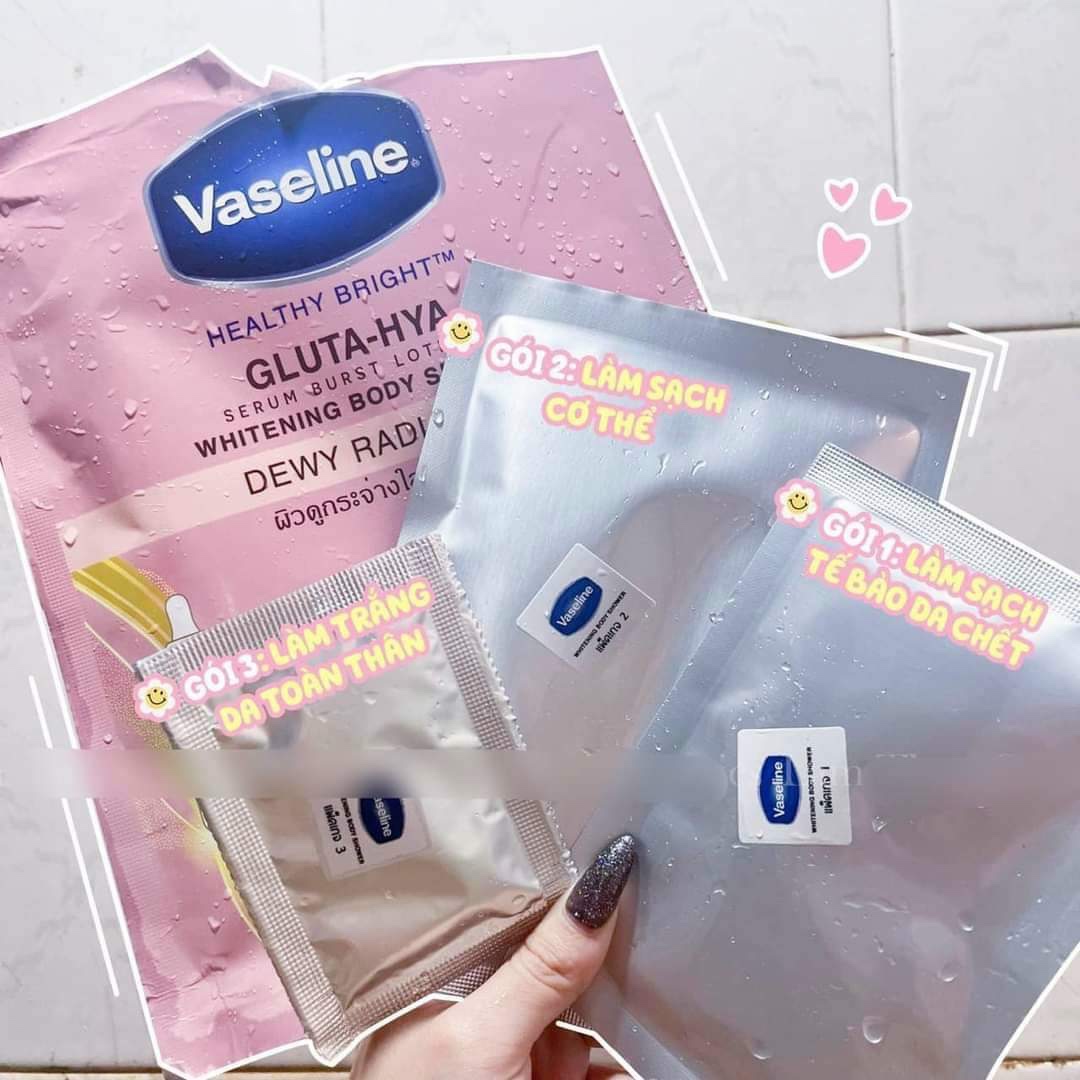 Kem tắm trắng Vaseline chuẩn Thái Lan