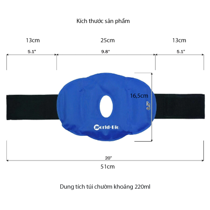 [HCM]Túi chườm nóng lạnh WB09