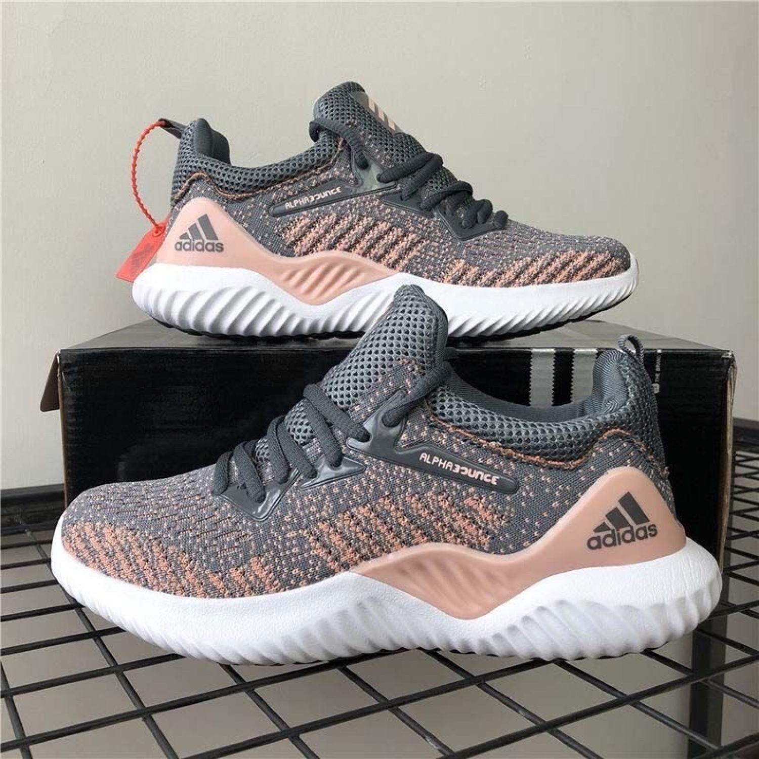 [HÀNG CHẤT⚡️FULL BOX] Adidas Alphabounce Giày thể thao nam nữ, giày chạy bộ