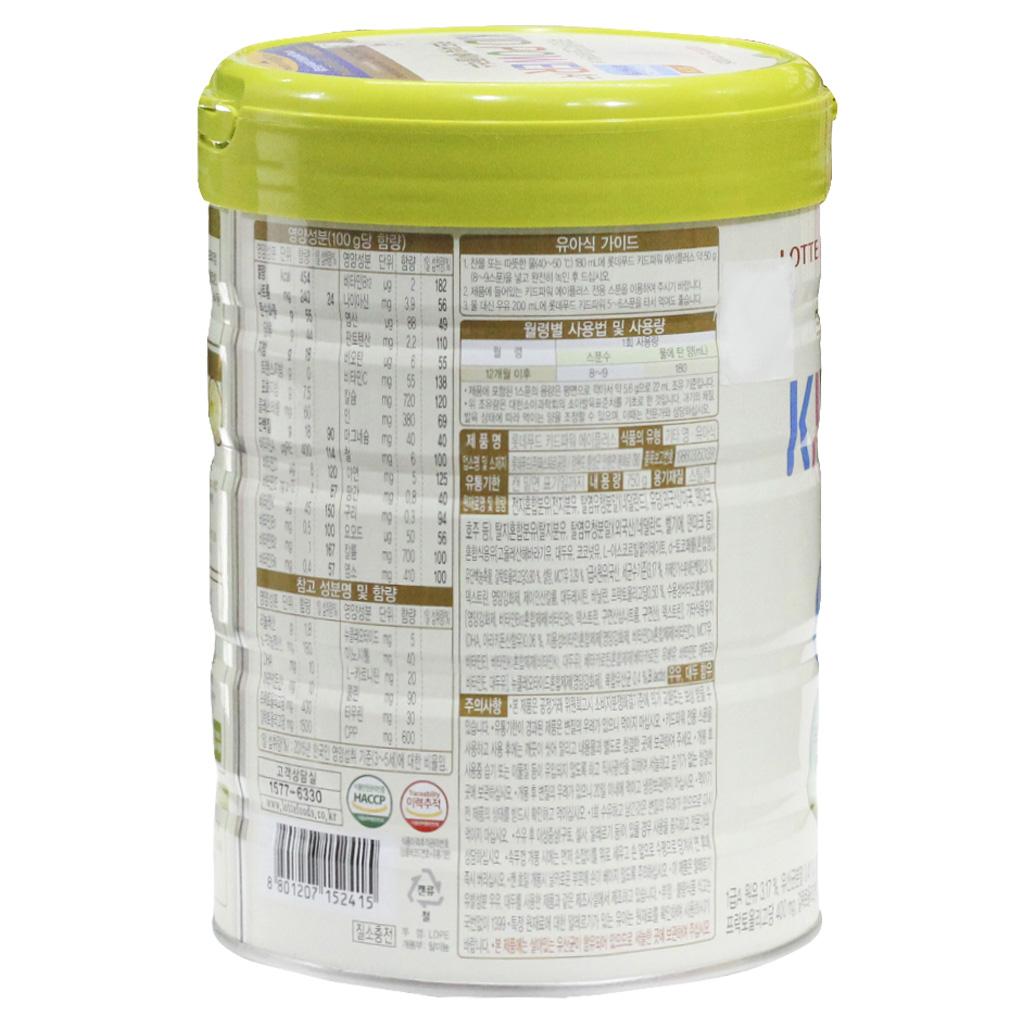 Sữa bột Lotte Kid A+ 760g