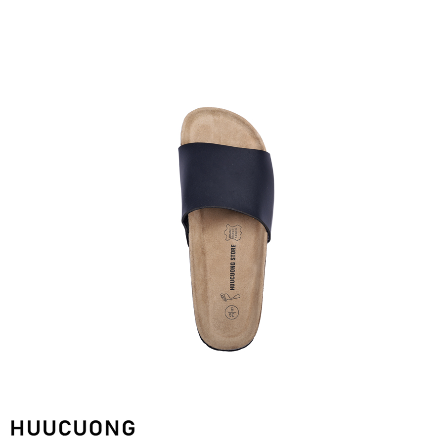 Dép sandal nam nữ 1 quai đế trấu