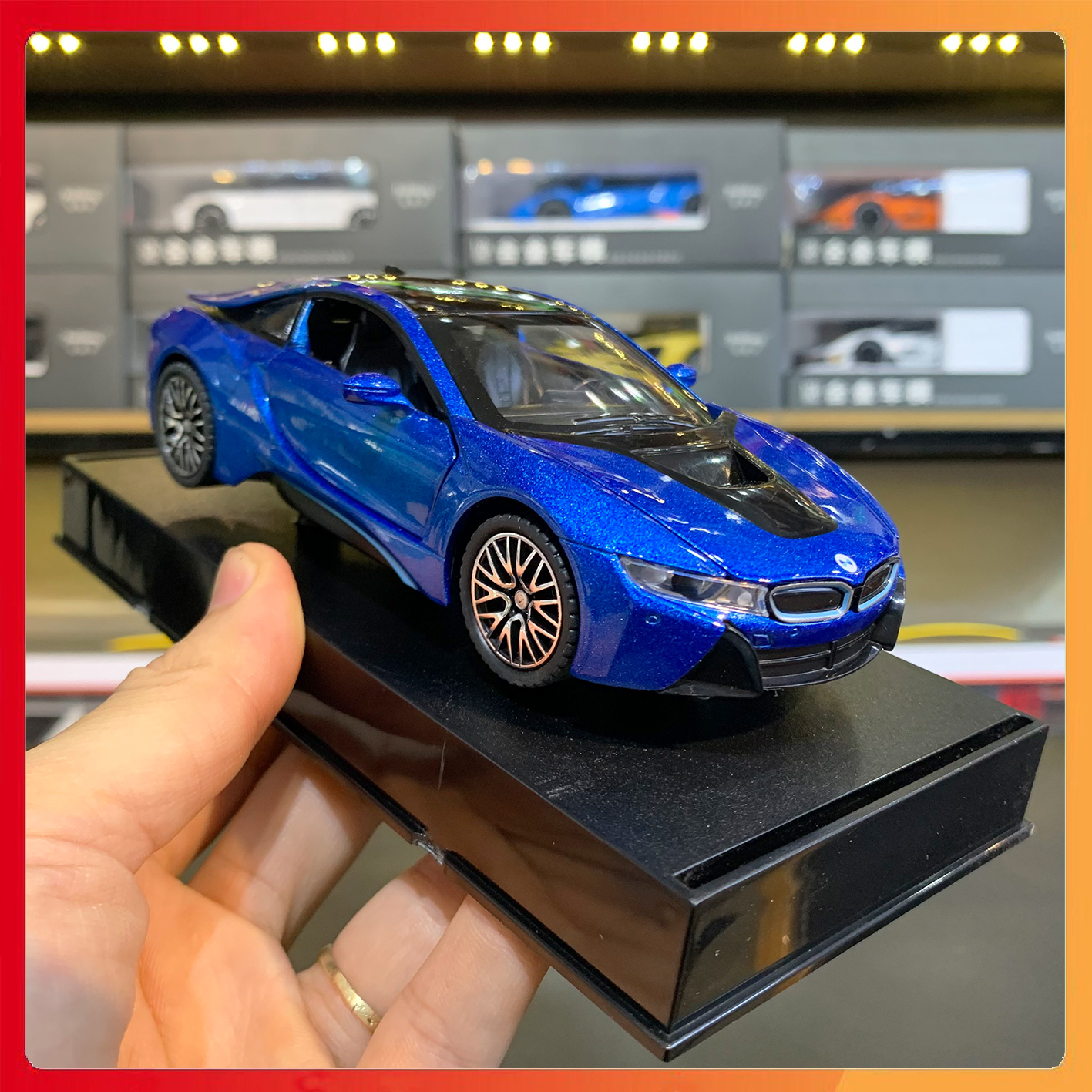 Xe mô hình BMW i8 tỉ lệ 1:32 Double Horses