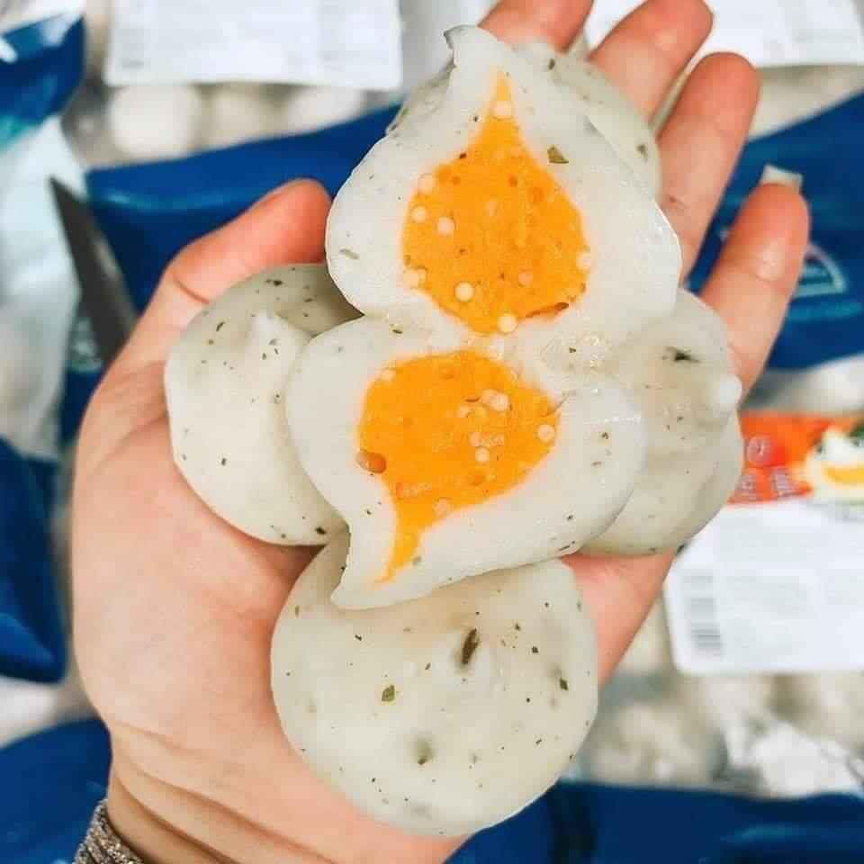 Bánh Bao Nhân Trứng Cá Hồi oceanRia (Chọn Giao Hàng 2h giúp shop )