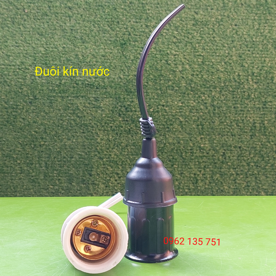 Đuôi đèn xoáy treo lò xo E27 các loại