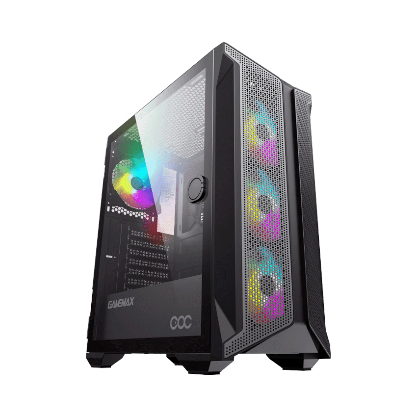 Vỏ case Gamemax Brufen C1 - BLACK