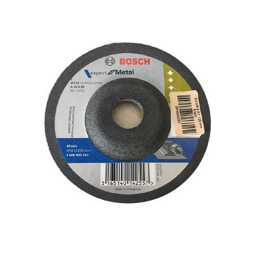 Đá mài Bosch 125x6x22.2mm (sắt) 2608600263