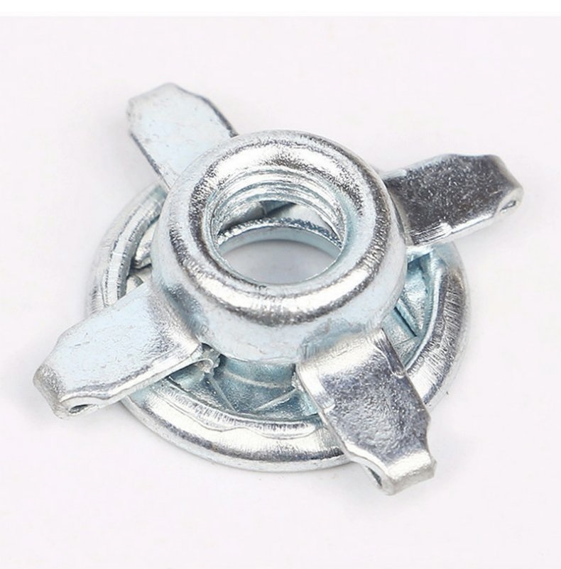 Đai ốc cánh hoa M4-M8 thép mạ M4,M5,M6,M8