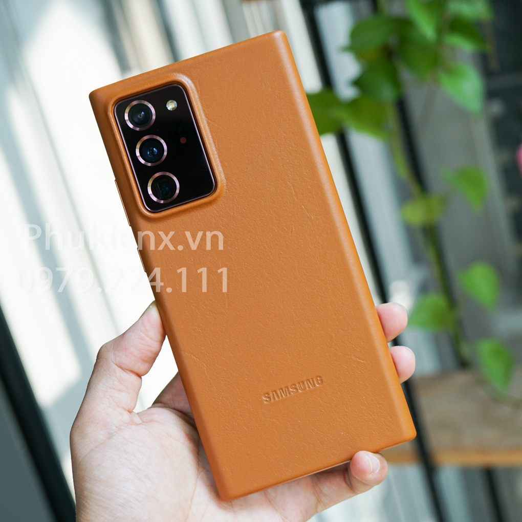 Ốp lưng da Leather Cover Galaxy Note 20 Ultra/5G