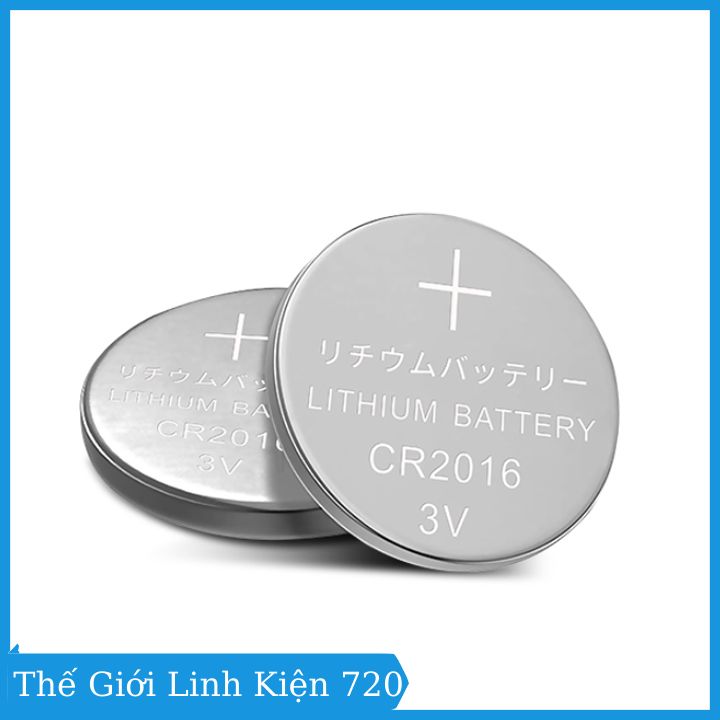 Pin cúc áo 3V CR 2016
