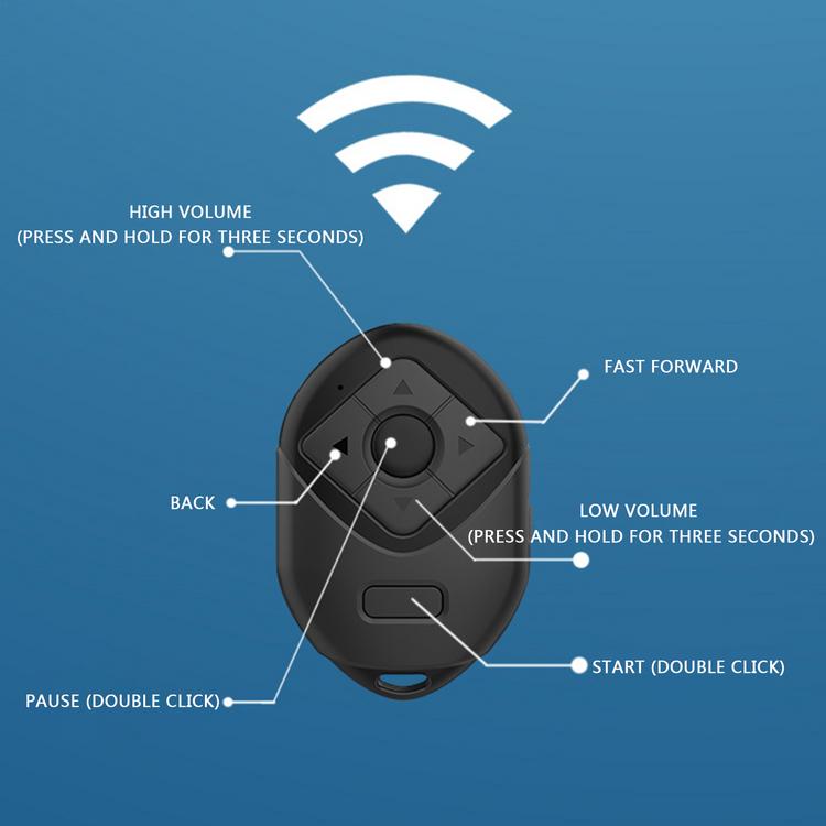 Video Controller Page Turner Phone Camera Remote Control Remote Control Selfie Artifact Remotely Take Photos Compatible With All Smart Devices fashionable