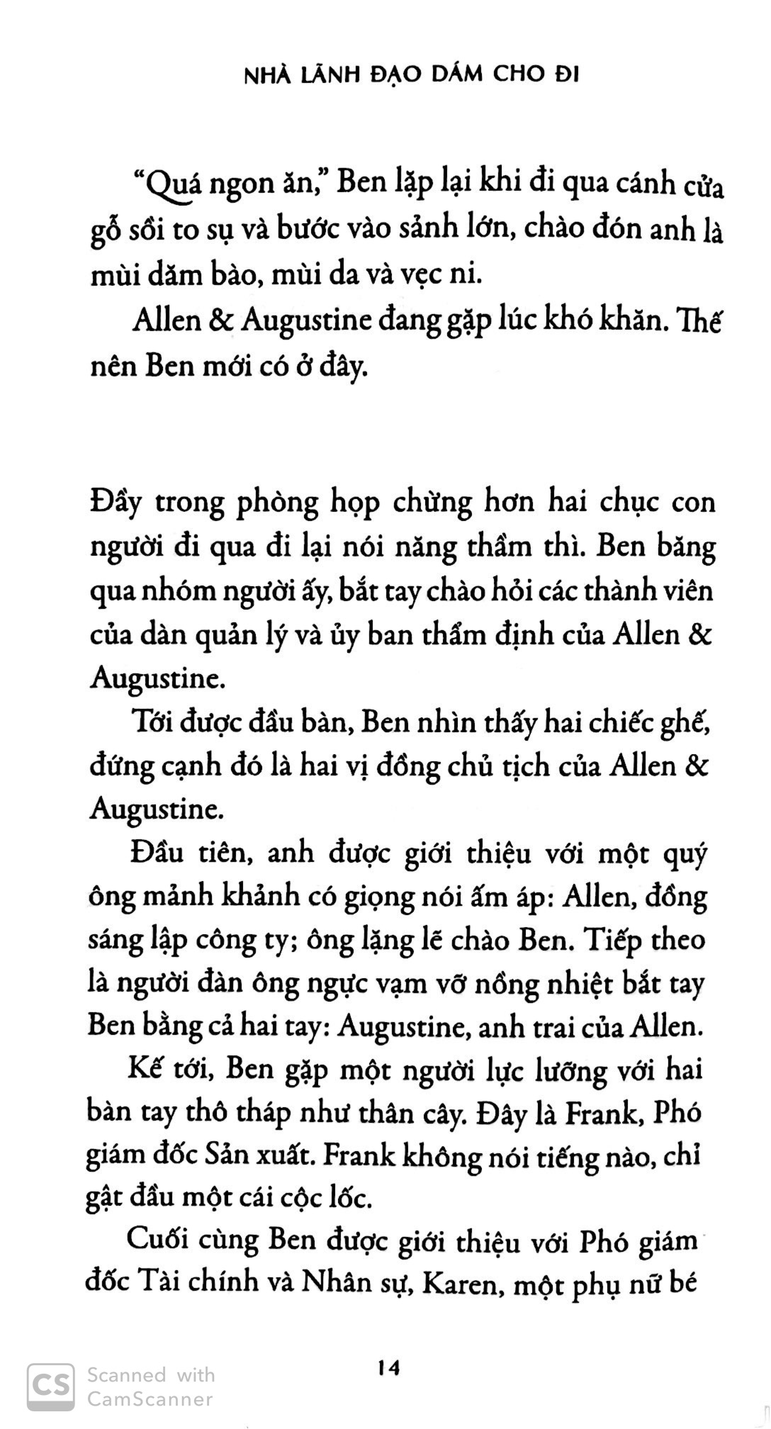Fahasa - Nhà Lãnh Đạo Dám Cho Đi