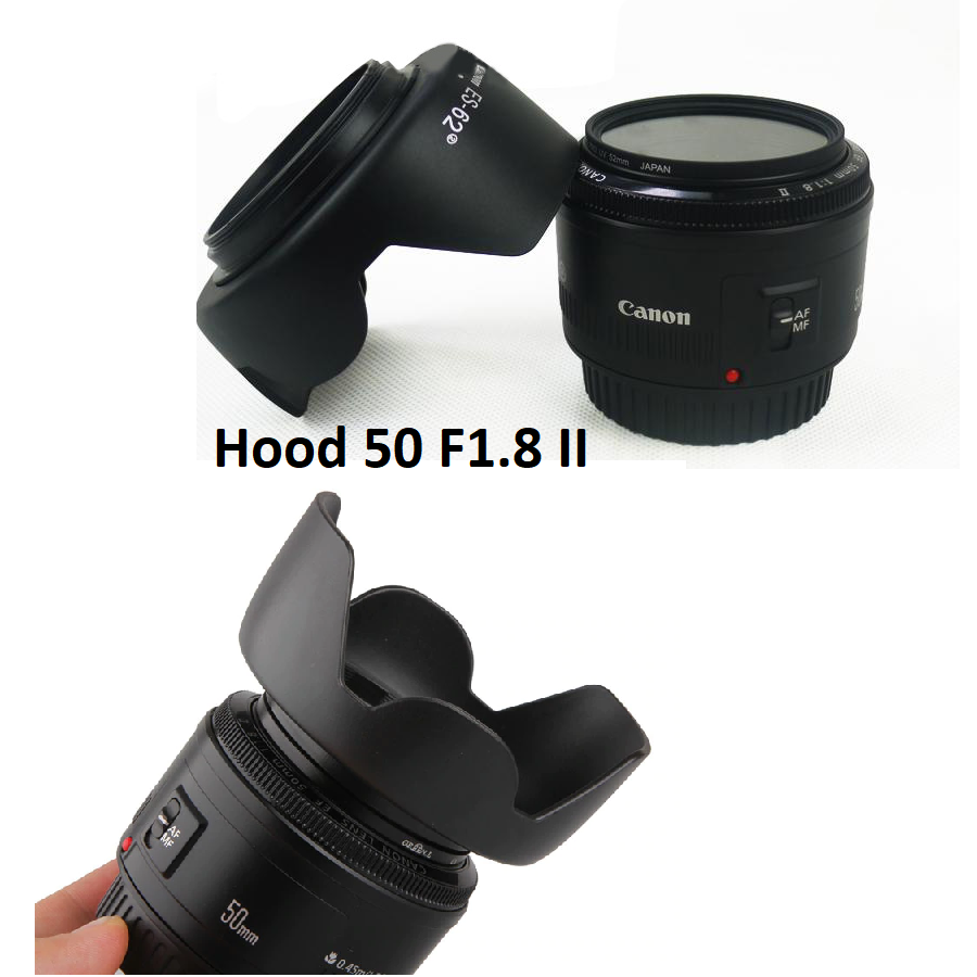 Lens hood for Canon EW60C II cho lens Canon 1855mm IS II MixASale