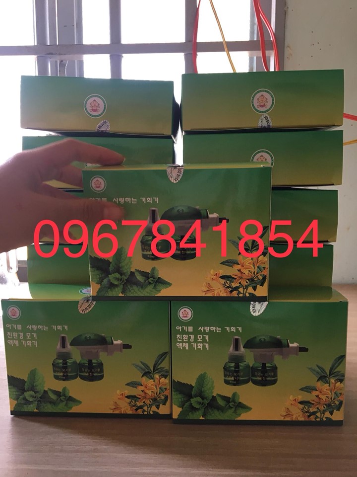 Đèn đuổi muỗi thông minh tinh dầu hàn quốc