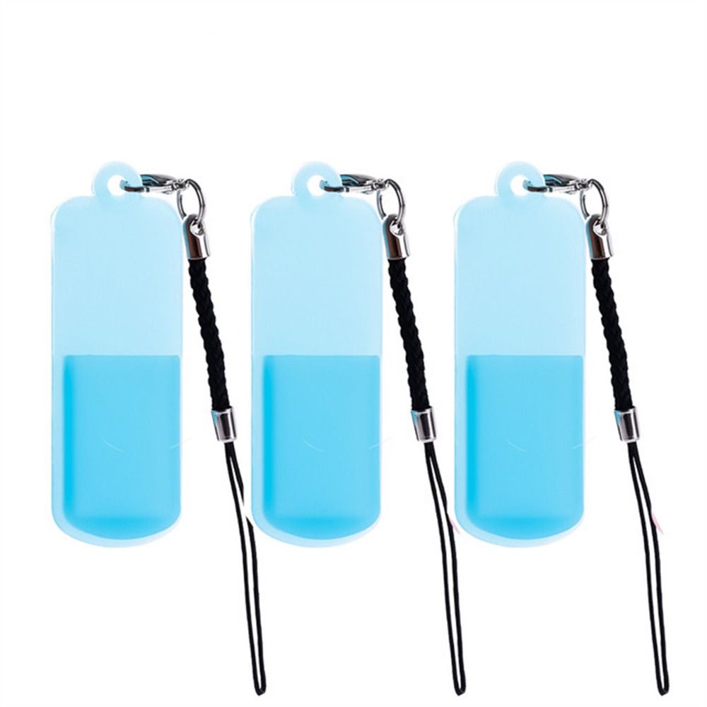 VEO72 3Pcs Computer U Disk Dust Cover Silicone Anti-lost with Lanyard Flash Drive Case Flash Drive Protector USB Stick Protective Cover U Disk Storage Case