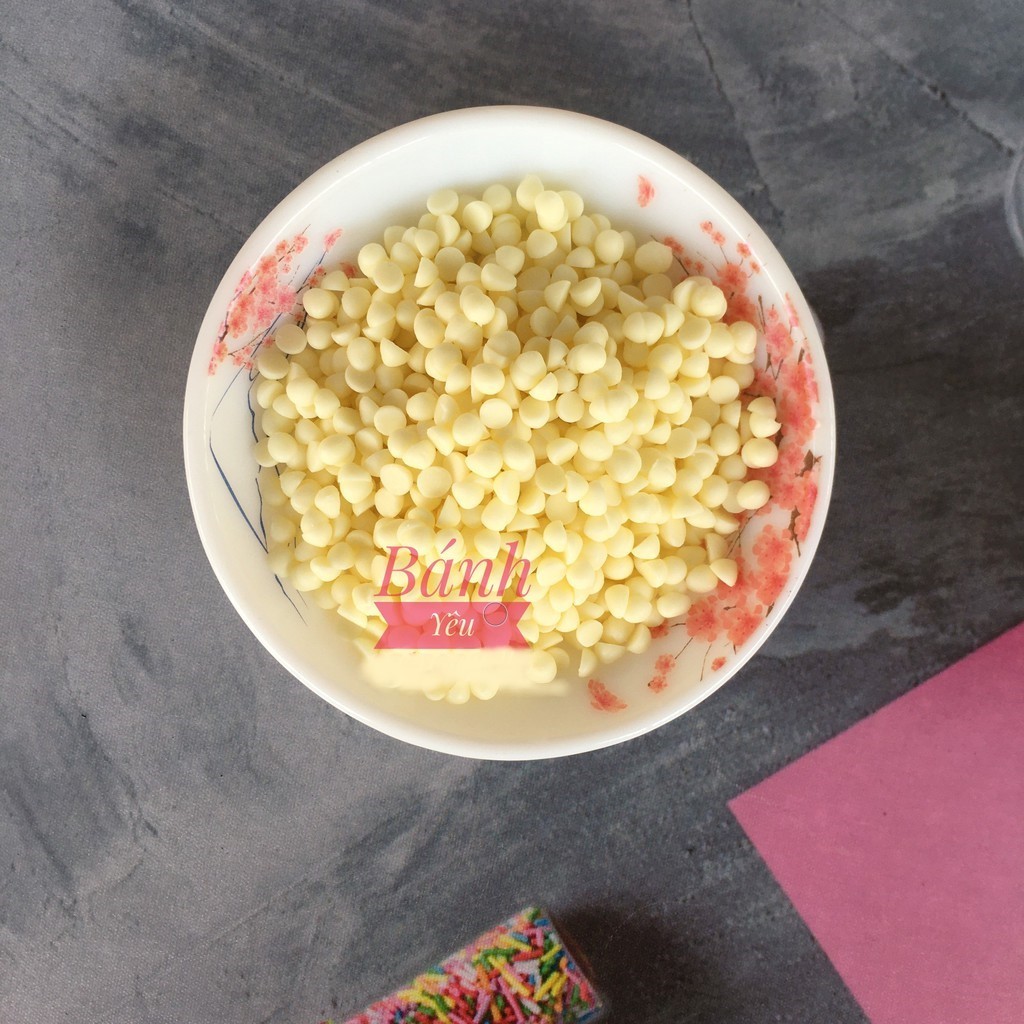 Socola chip trắng chia lẻ 100g