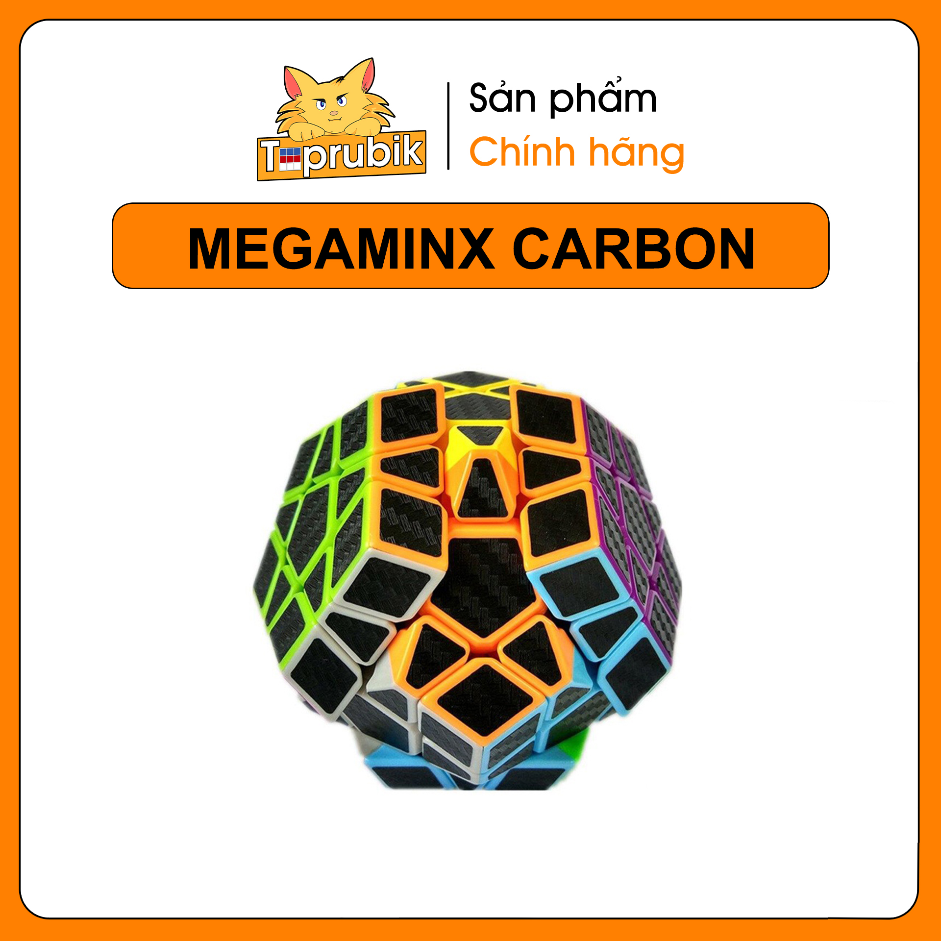 Rubik Carbon MoYu MeiLong Megaminx