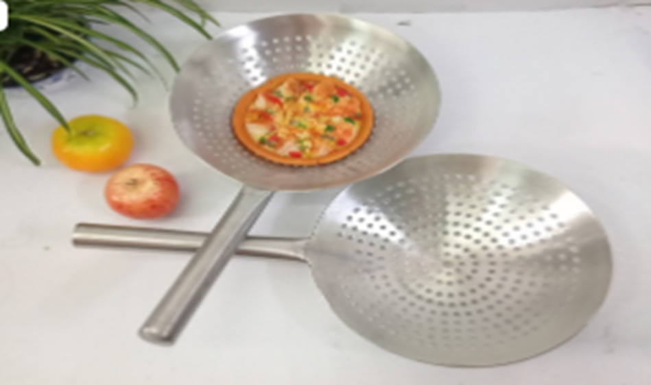 Vá xào lỗ cán inox 28 cm, 30cm