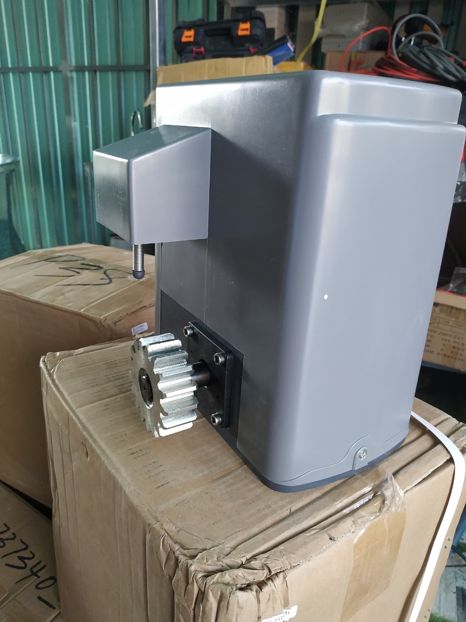 [Trả góp 0%] Mô tơ cổng trượt cổng lùa tự động Sliding gate motor SL600AC