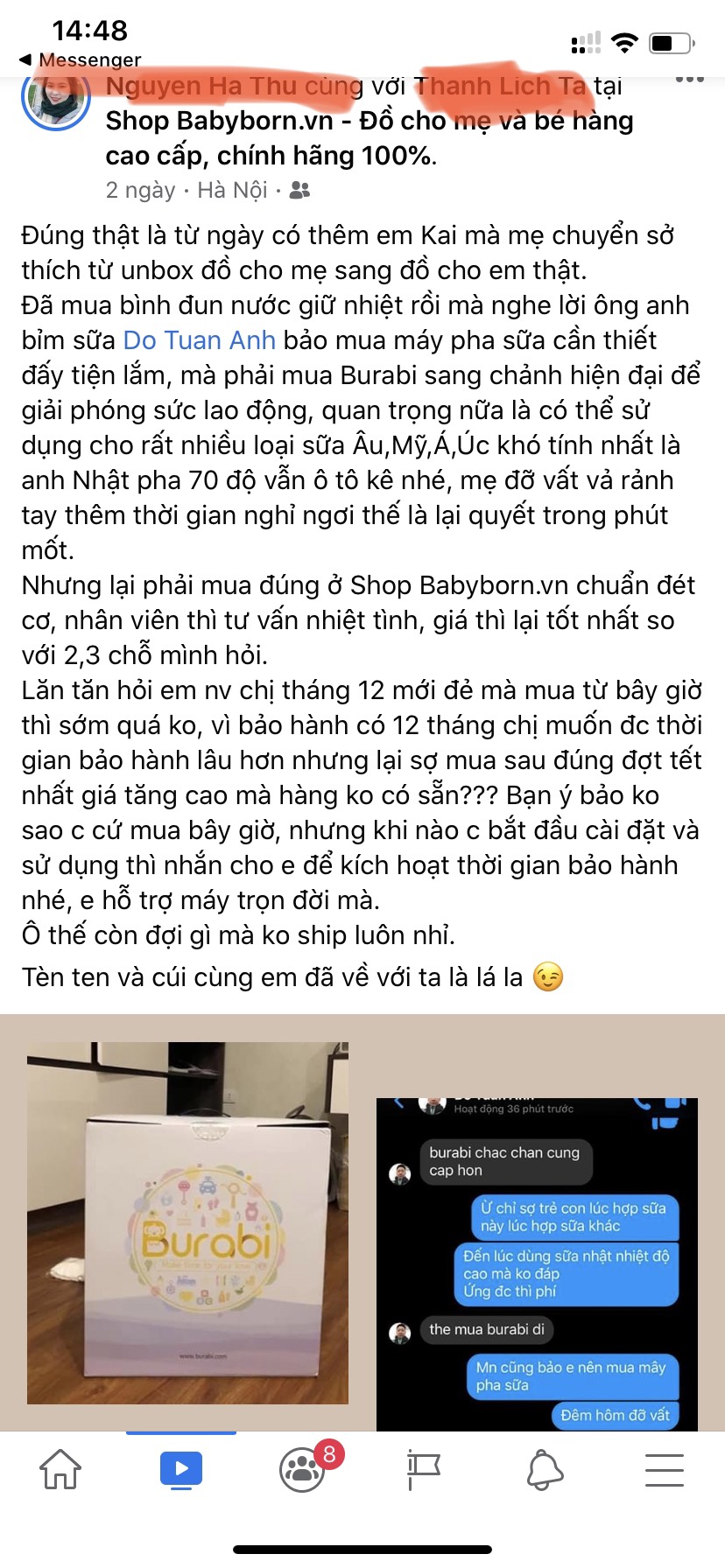 Máy pha sữa Burabi
