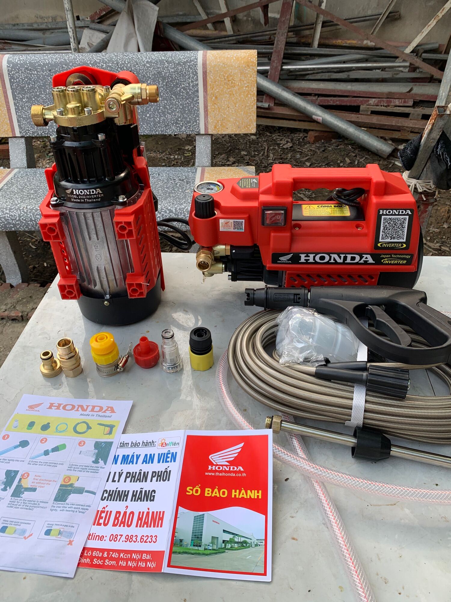 Máy Rửa Xe HONDA INVERTER MODEL 2022