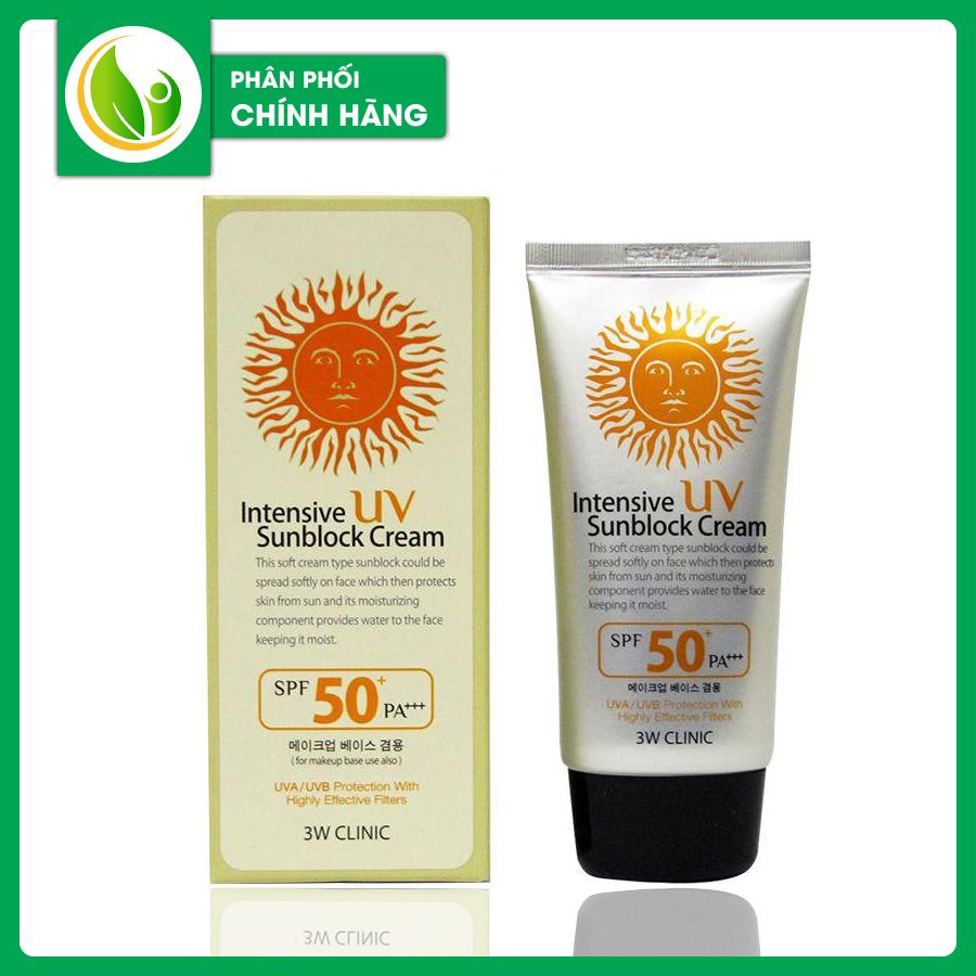 Kem Chống Nắng 3W Clinic Intensive UV 70ml