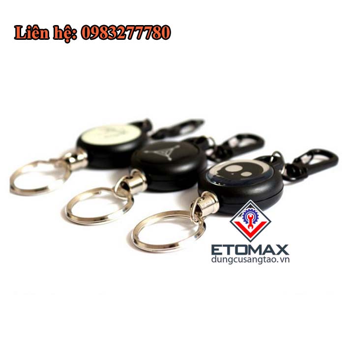 Móc khóa dây rút kim loại ET3