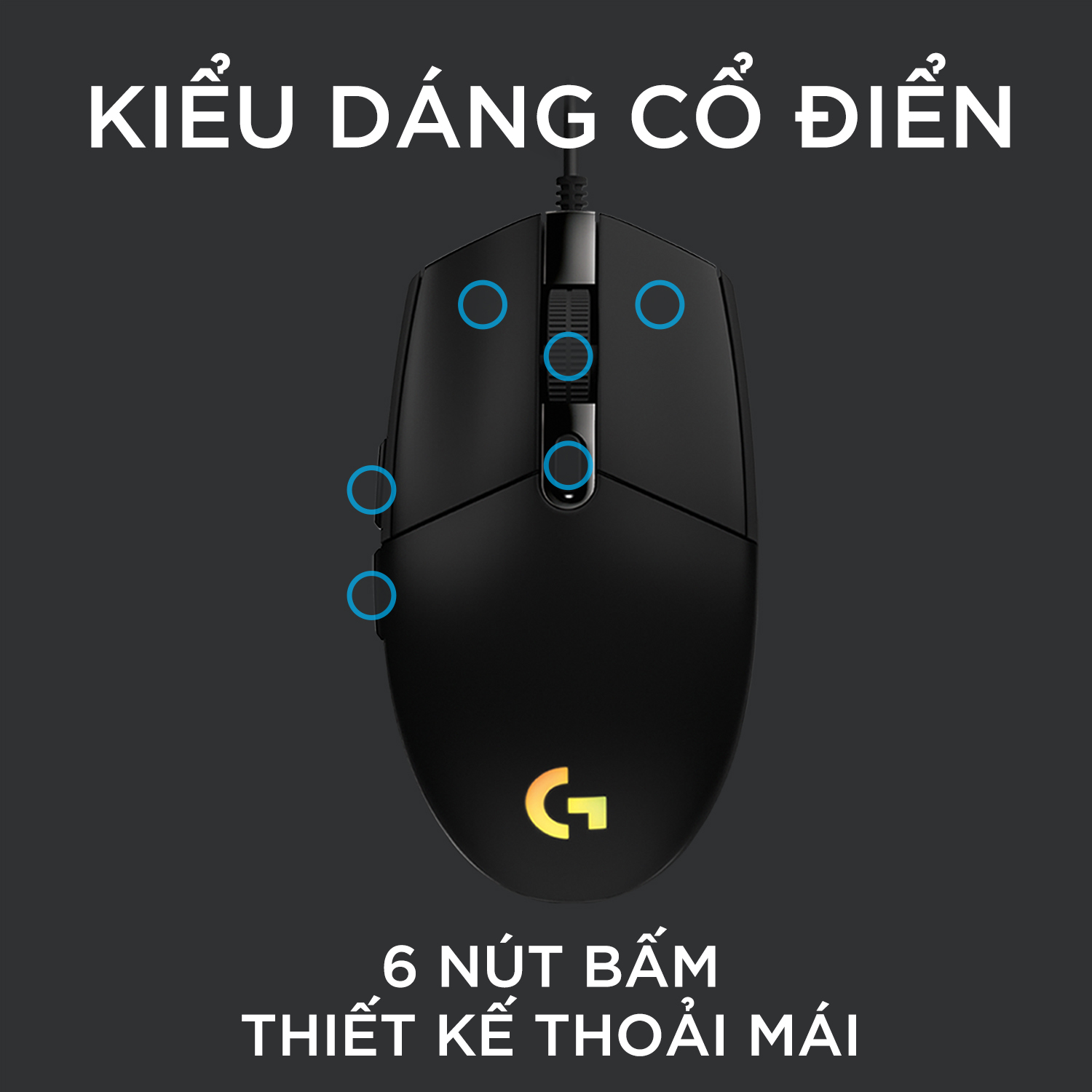 Chuột Logitech G102 LightSync Black 8000 RGB - Lựa chọn hàng đầu của game thủ