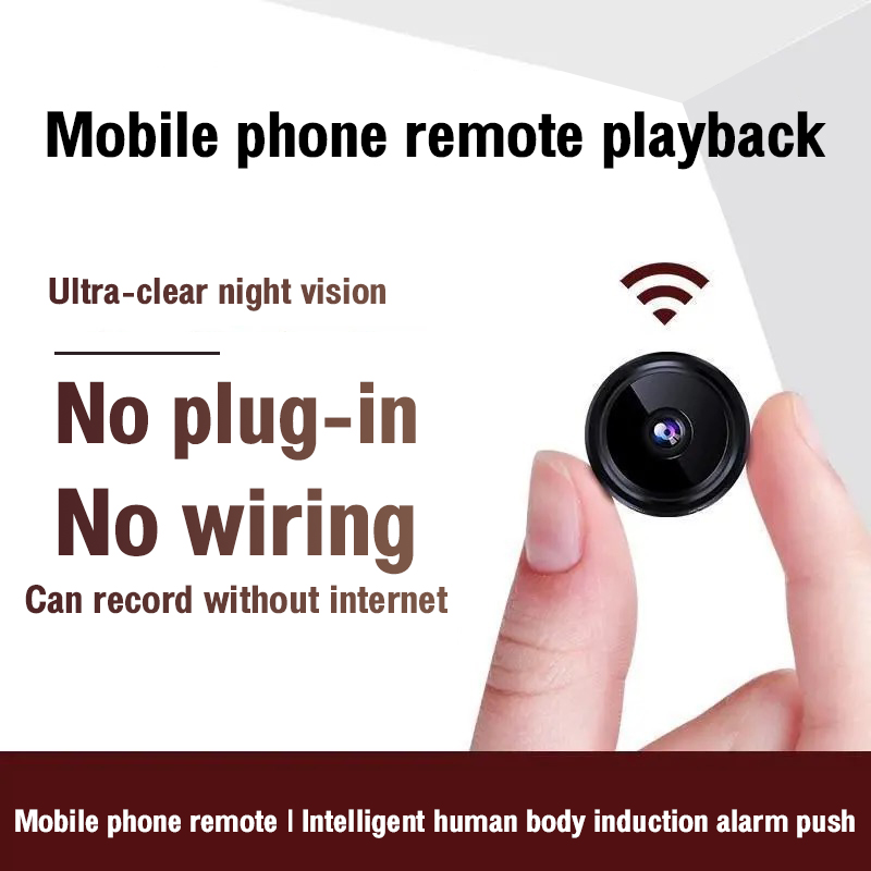 Camera Giám Sát Mini IP Wifi Kết Nối ĐT A9 Plus Hồng Ngoại HD 1080P Máy Quay An Ninh Gia Đình Không Dây Máy Quay IP HD Tầm Nhìn Ban Đêm