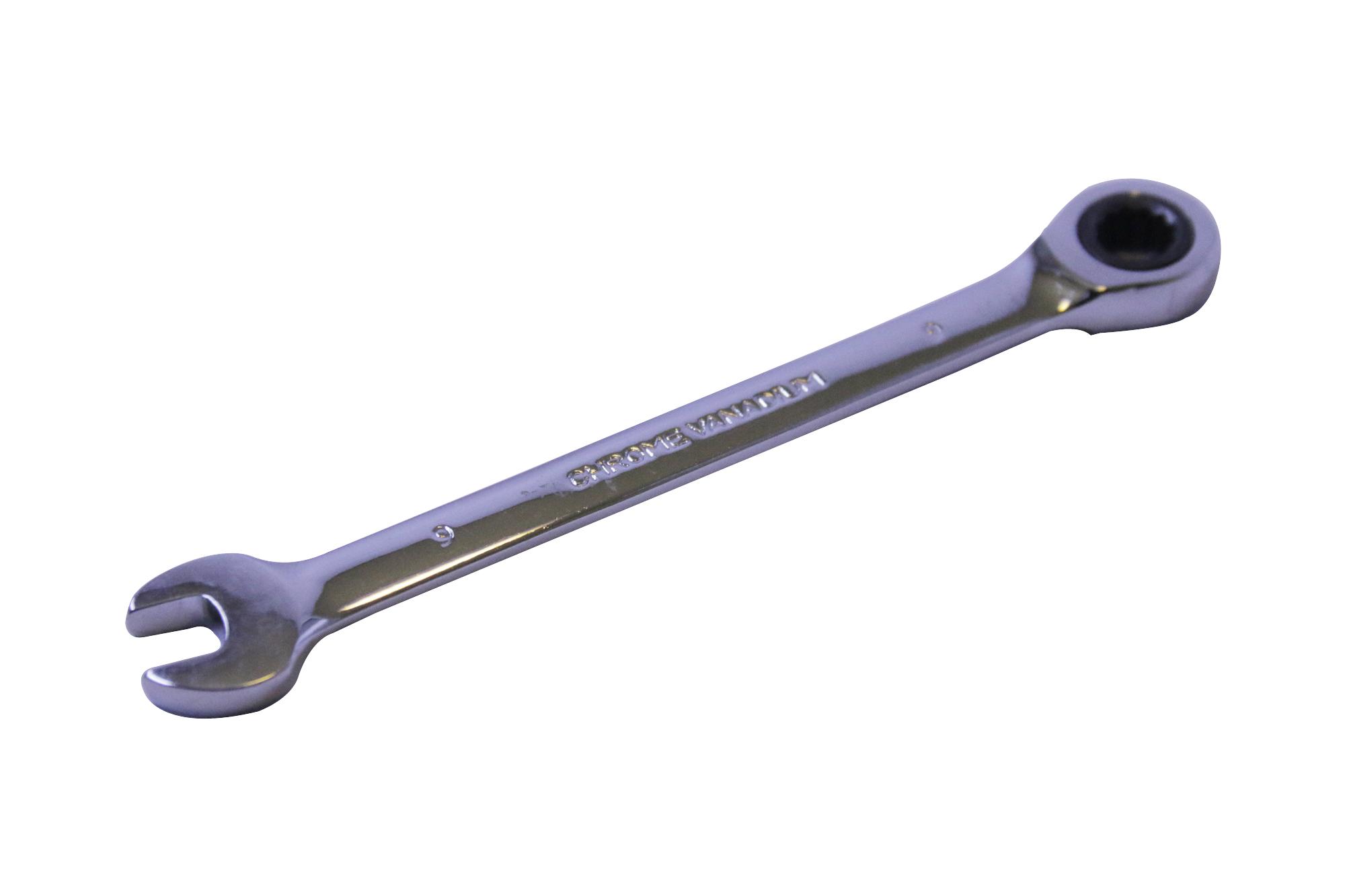 Cờ lê vòng miệng tự động hai chiều KOURITSU 9mm