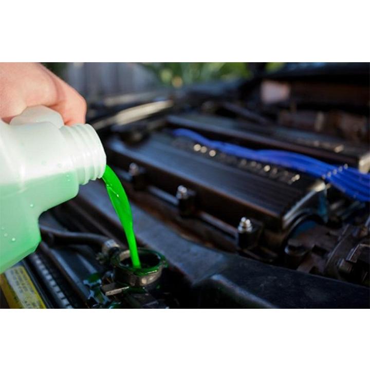 Nước làm mát động cơ ô tô (màu xanh) OKI Super Coolant 500ml
