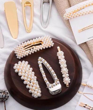 Combo 4 Kẹp cột tóc nữ dễ thương ( Ngẫu Nhiên )