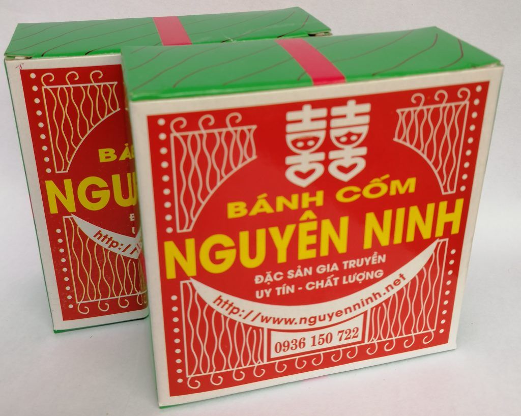 Bánh cốm Nguyên Ninh Hà Nội. (10 chiếc)