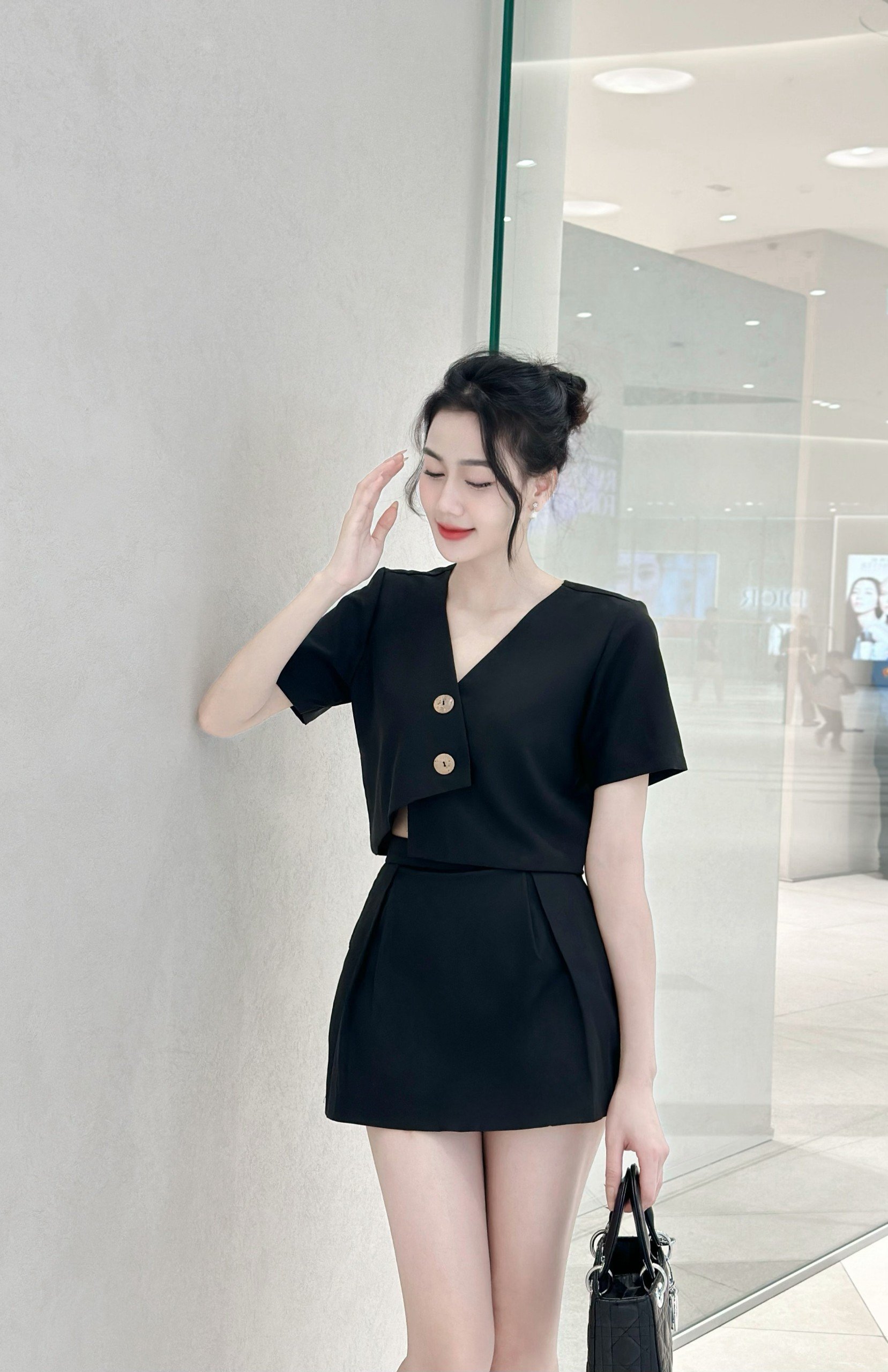 YU CHERRY | Váy Pleated Mini Skirt YV037