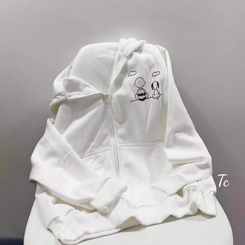 FREESHIP  áo hoodie khoá cậu bé và cún
