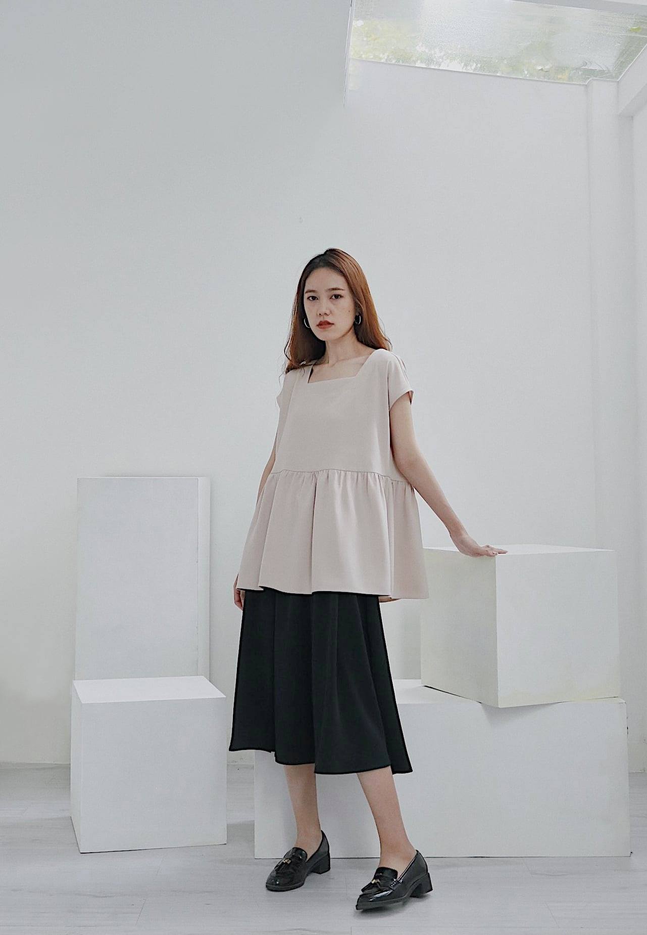 Chicka Chicka - Chân váy Basic Skirt - Black